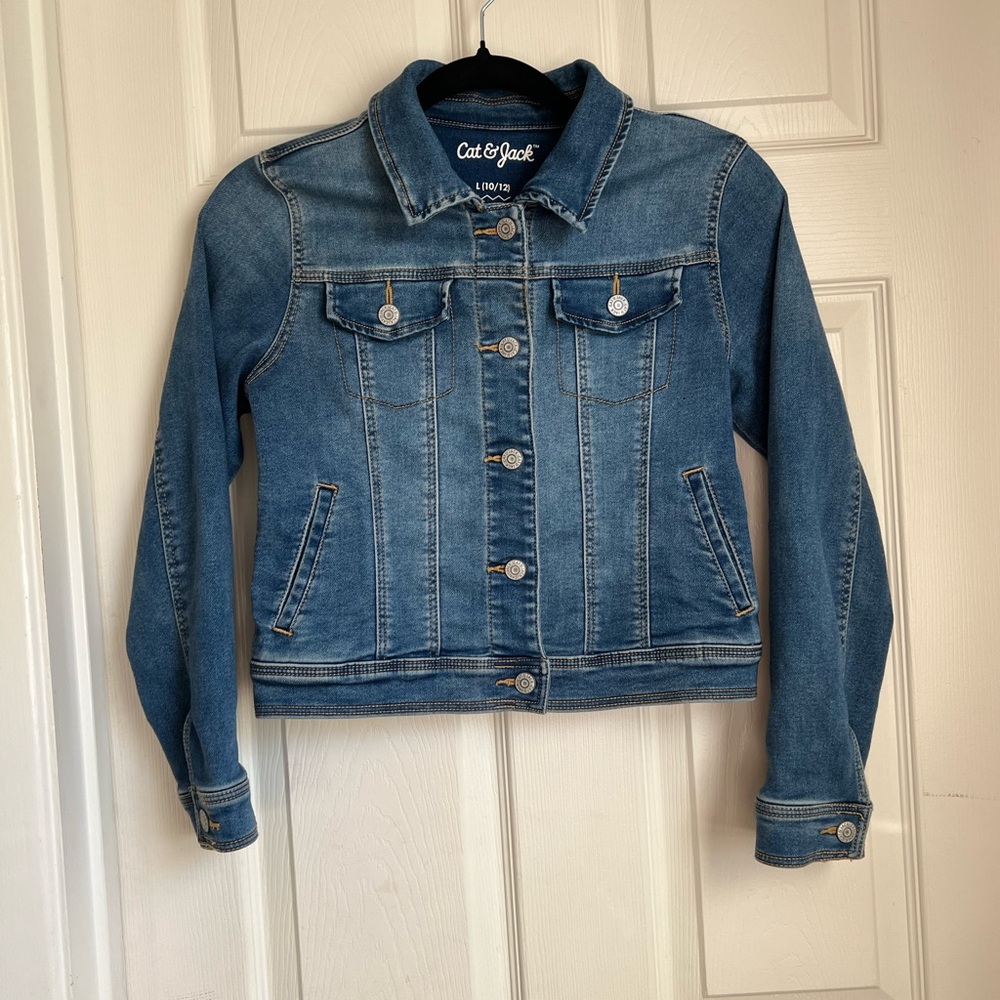Cat & Jack Classic Blue Denim Jacket